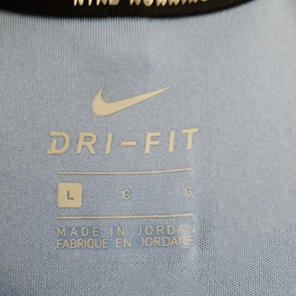 NWT Blue Nike Running Long Sleeve Dri-Fit Top Women's Size L